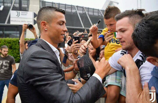 Cristiano Ronaldo est arrivé à Turin pour sa visite médicale