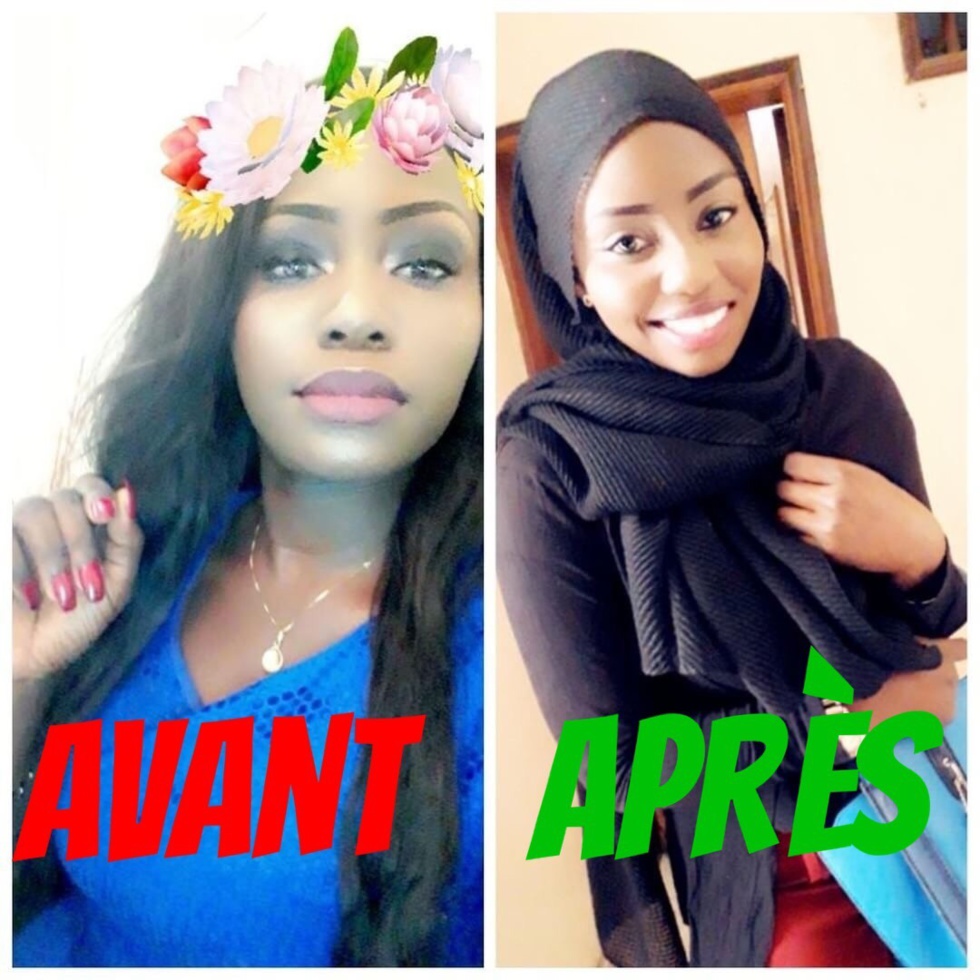 Photos : Avant et après avoir porté le Hijab, regardez les photos de ces filles sur Snapchat