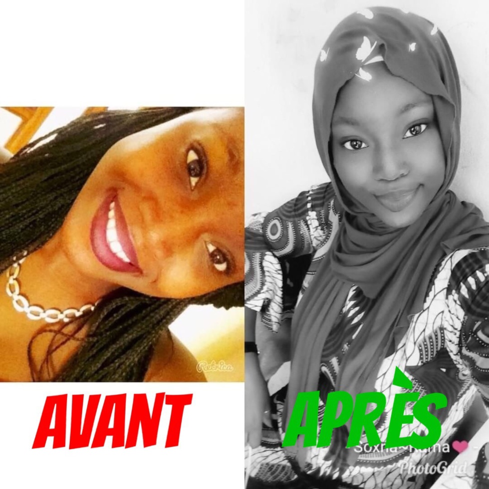 Photos : Avant et après avoir porté le Hijab, regardez les photos de ces filles sur Snapchat
