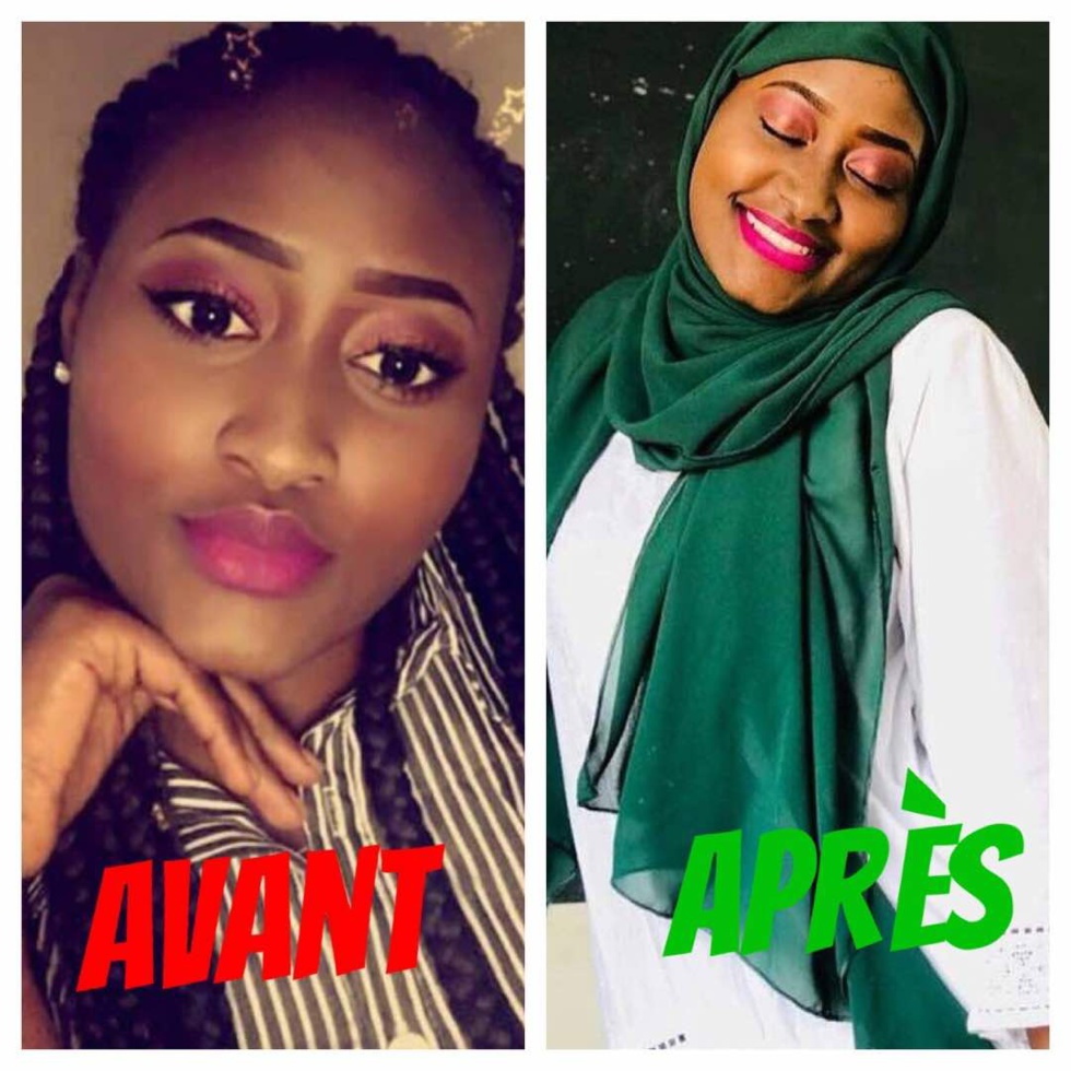 Photos : Avant et après avoir porté le Hijab, regardez les photos de ces filles sur Snapchat