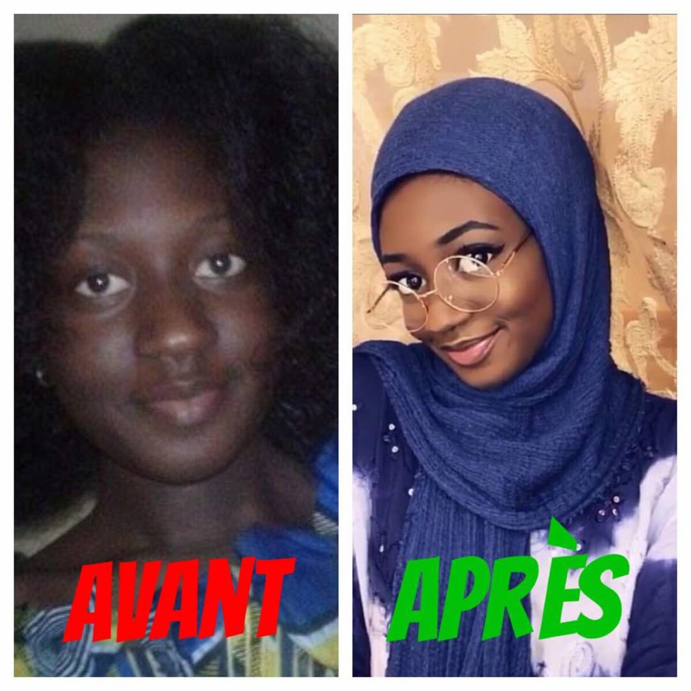 Photos : Avant et après avoir porté le Hijab, regardez les photos de ces filles sur Snapchat