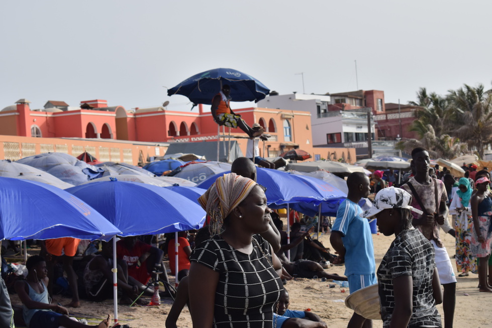 Photos : les vacances ont débuté à la plage de Ngor, c'est chaud