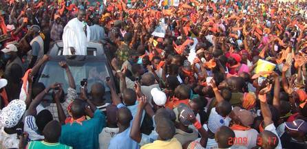 Retour en scène de Idrissa Seck