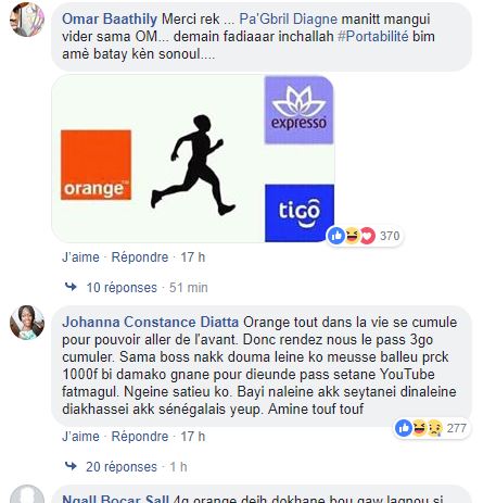 Suppression rallongement Pass 3Go Internet de 24H : la toile lynche Orange avec plus 5100 commentaires négatifs et des menaces d'aller vers Expresso et Tigo, le hashtag "Boycott Orange" lancé