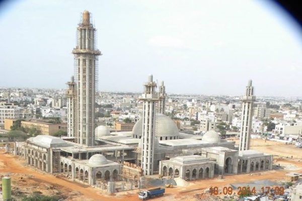 L'inauguration de la Grande Mosquée Massalikoul Jinane de Dakar reportée à une date ultérieure