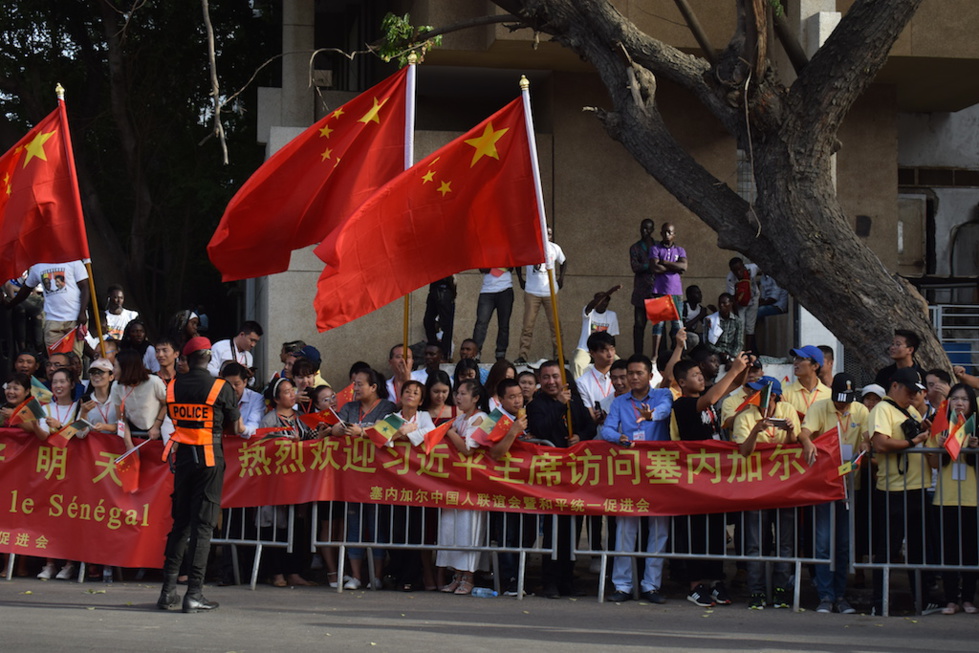 Les images de la visite du président Chinois Xi Jinping, longtemps tenue ...