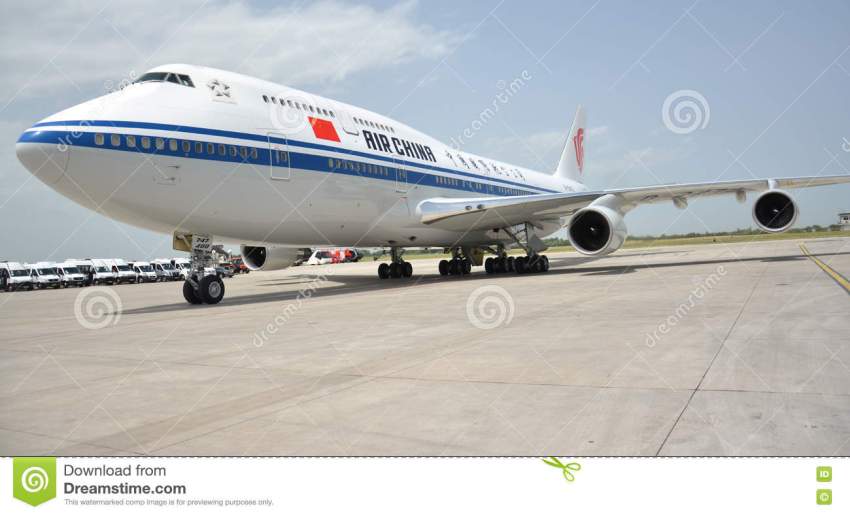Photos: L’impressionnant avion du président Chinois Xi Jinping
