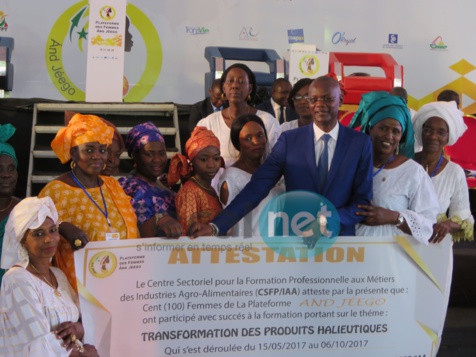Photos : L'Assemblée Générale de Partage des Initiatives de la Plateforme des Femmes « AND JEEGO »
