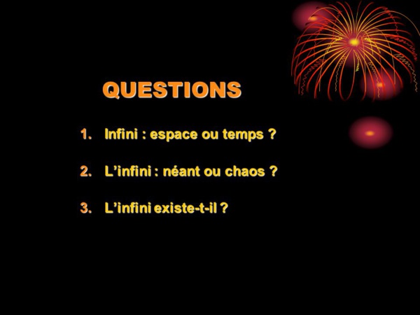 Sciences: L'infini existe-t-il ?