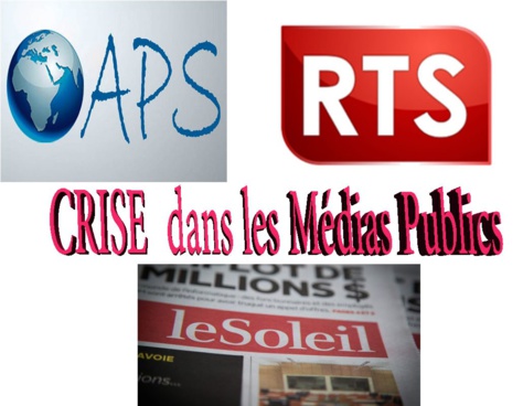 Le Soleil, RTS, APS : Vent de colère dans les médias publics