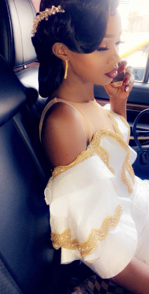 Carnet Blanc: Ndèye Anta Thioune, la sœur de Fama Thioune à dit OUI à Khar Ndoffène Diouf
