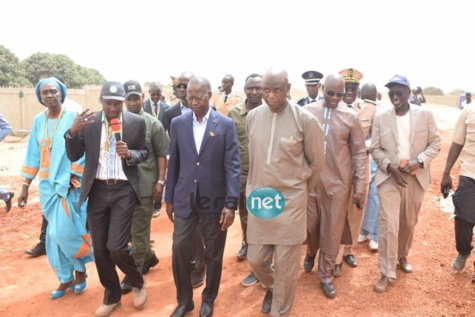 Photos : Cérémonie de la mise en oeuvre des ouvrages hydrauliques de Bayakh par le PM Abdallah Dionne 
