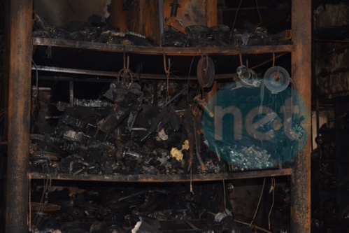 Photos : les images du violent incendie à Thiaroye