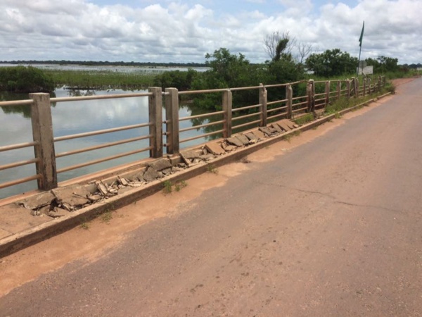 Le pont de Diouloulou, un danger permanent
