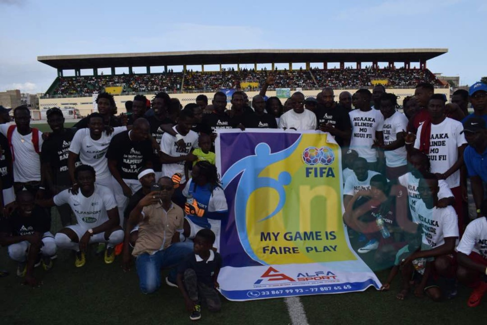 Les images du match de Gala entre Mbalakhmen et Rappeurs