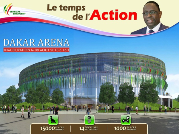 Le stadium Marius Ndiaye a un « petit frère », Dakar Arèna, après 55 ans d’existence.