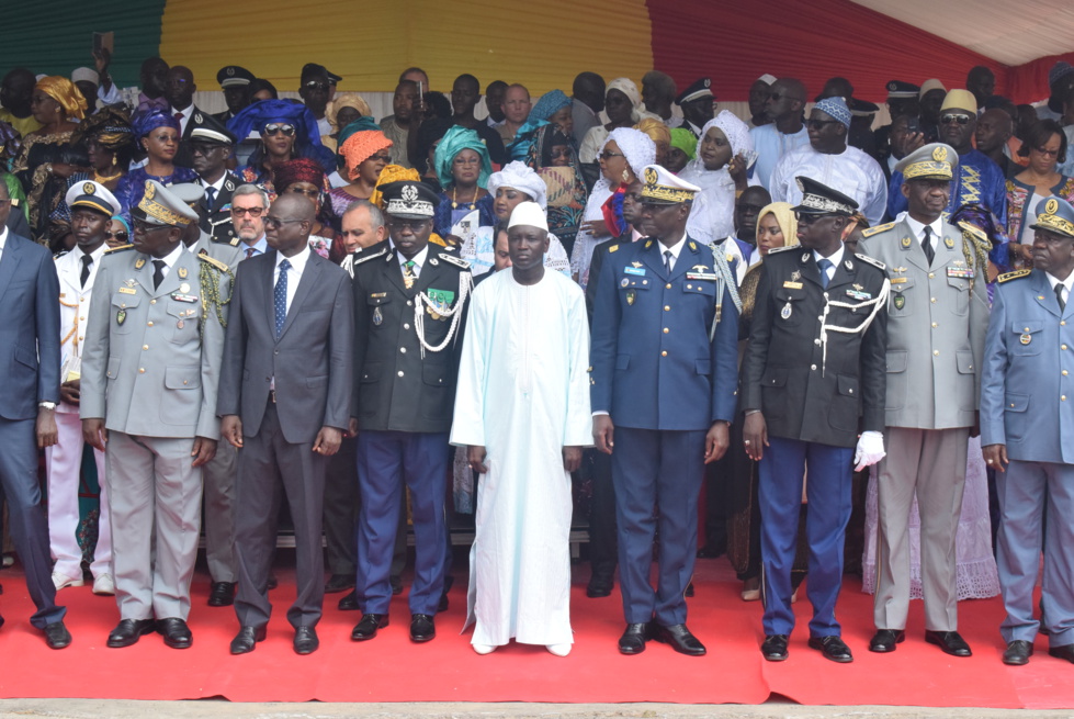 Photos : Installation de Cheikh Sène dans ses nouvelles fonctions de Haut Commandant de la Gendarmerie nationale et Directeur de la justice militaire