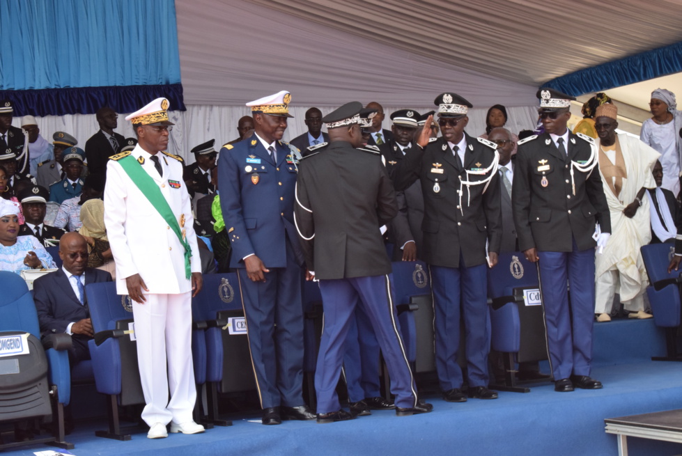 Photos : Installation de Cheikh Sène dans ses nouvelles fonctions de Haut Commandant de la Gendarmerie nationale et Directeur de la justice militaire