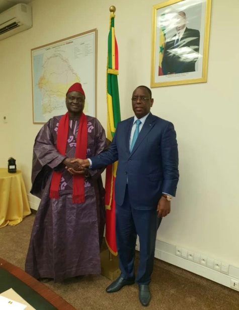 Le député Aliou Dia reçu par le Président Macky Sall