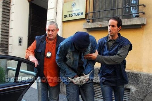 Photos : Voici les images de l'arrestation de quatre sénégalais en Italie pour vente de drogue