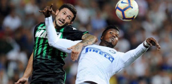 Serie A : l’Inter de Diao Baldé Keita s’incline contre Sassuolo
