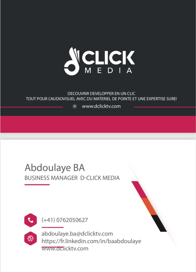 Abdoulaye Ba, nouveau Business Manager de DCLICKMEDIA Abdoulaye Ba, nouveau Business Manager de DCLICKMEDIA