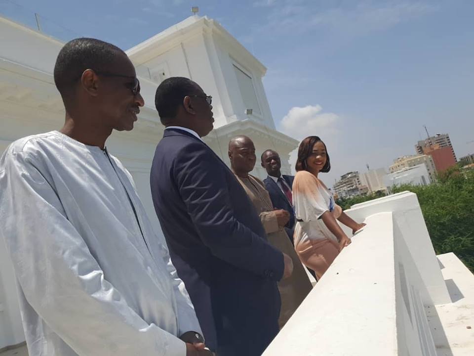 Macky Sall fait visiter le Palais à L’équipe de kenkelibaa