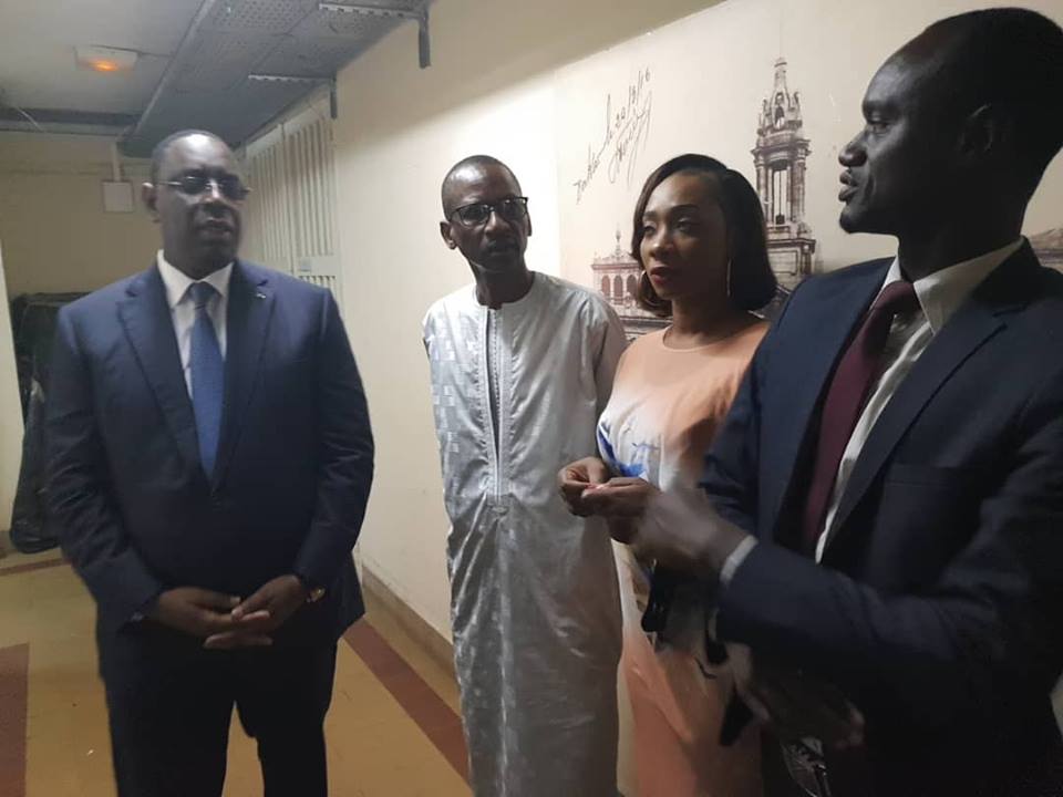 Macky Sall fait visiter le Palais à L’équipe de kenkelibaa