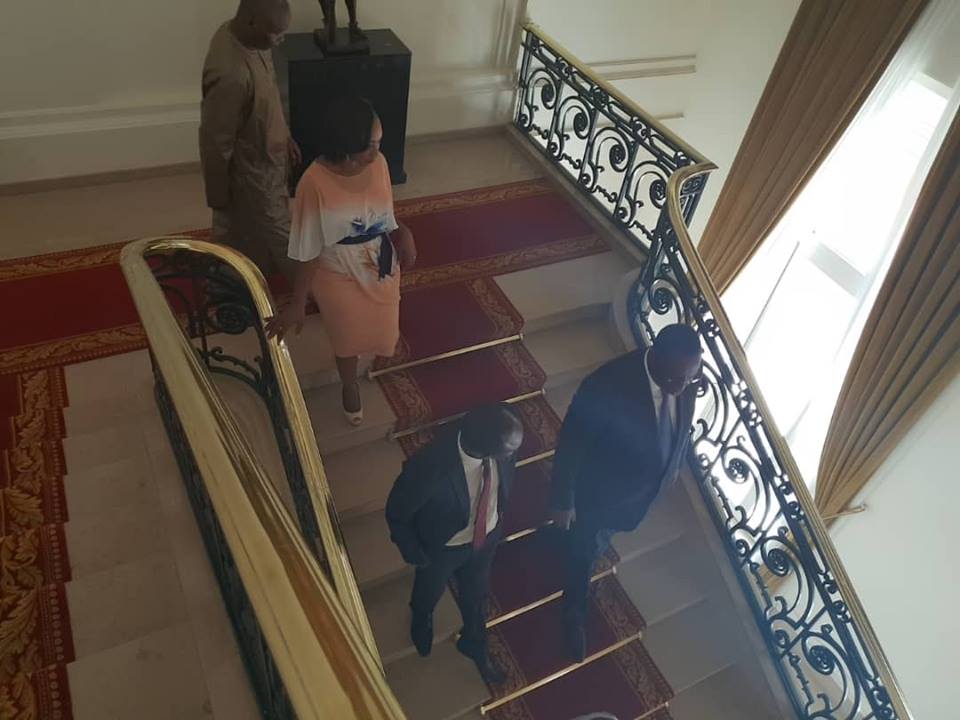 Macky Sall fait visiter le Palais à L’équipe de kenkelibaa