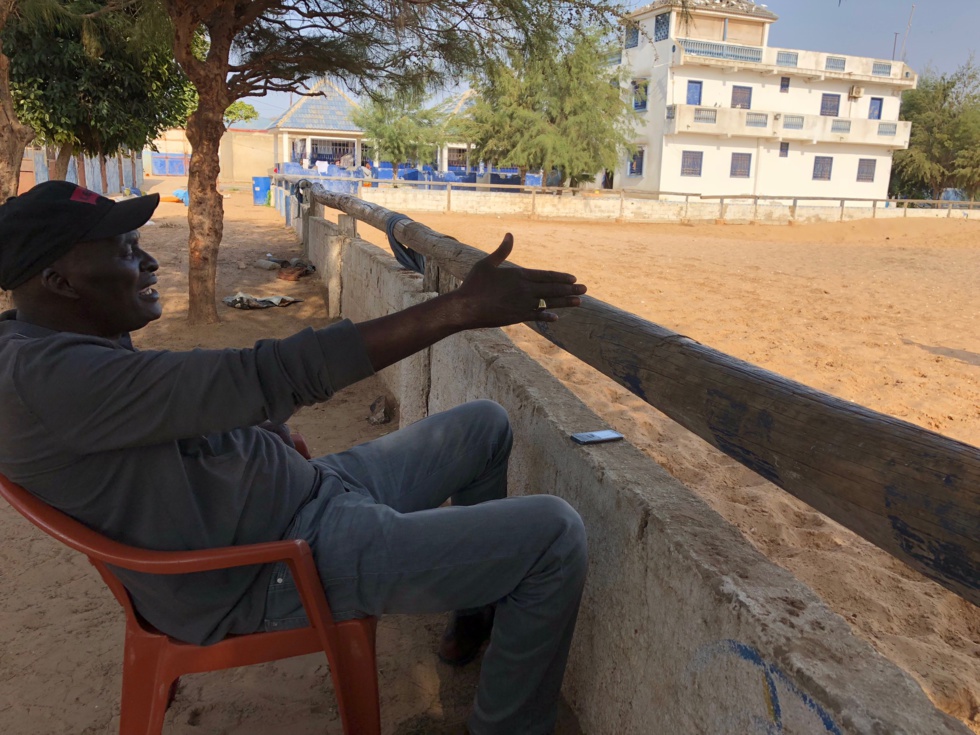 Bathie Diop transitaire , un grand amour entre lui et les chevaux