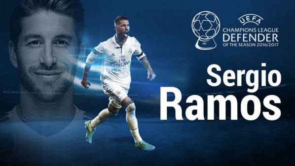 Ramos meilleur défenseur 2017-2018