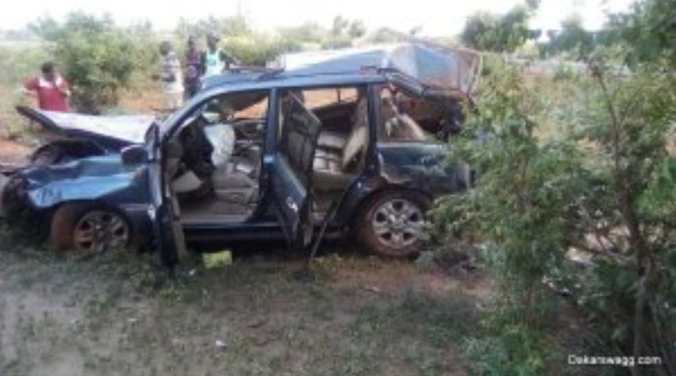 05 Photos: Les images de l’accident du journaliste Ndéné Biteye de Walf