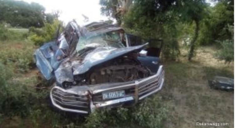 05 Photos: Les images de l’accident du journaliste Ndéné Biteye de Walf 05 Photos: Les images de l’accident du journaliste Ndéné Biteye de Walf