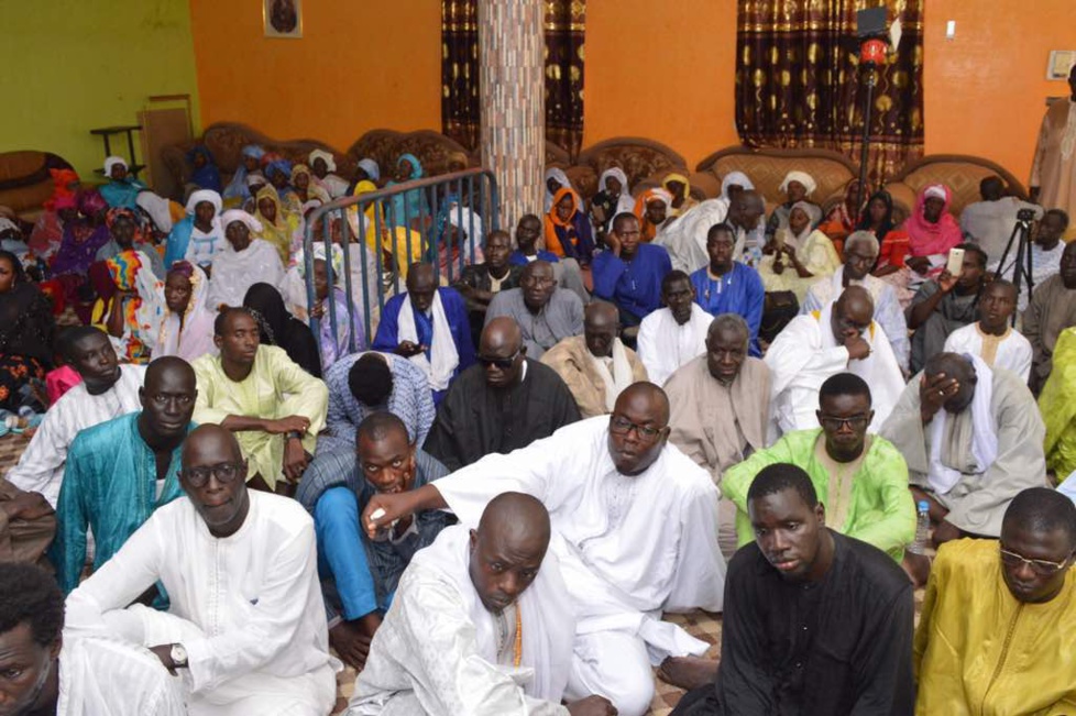 Les premières images du khalife de Serigne Bara Mbacké et de Serigne Sidy Moukhtar Mbacké , Serigne Moustapha Mbacké