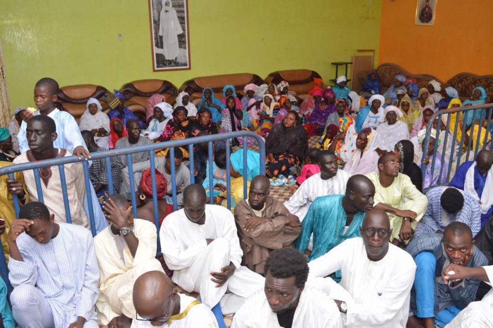 Les premières images du khalife de Serigne Bara Mbacké et de Serigne Sidy Moukhtar Mbacké , Serigne Moustapha Mbacké