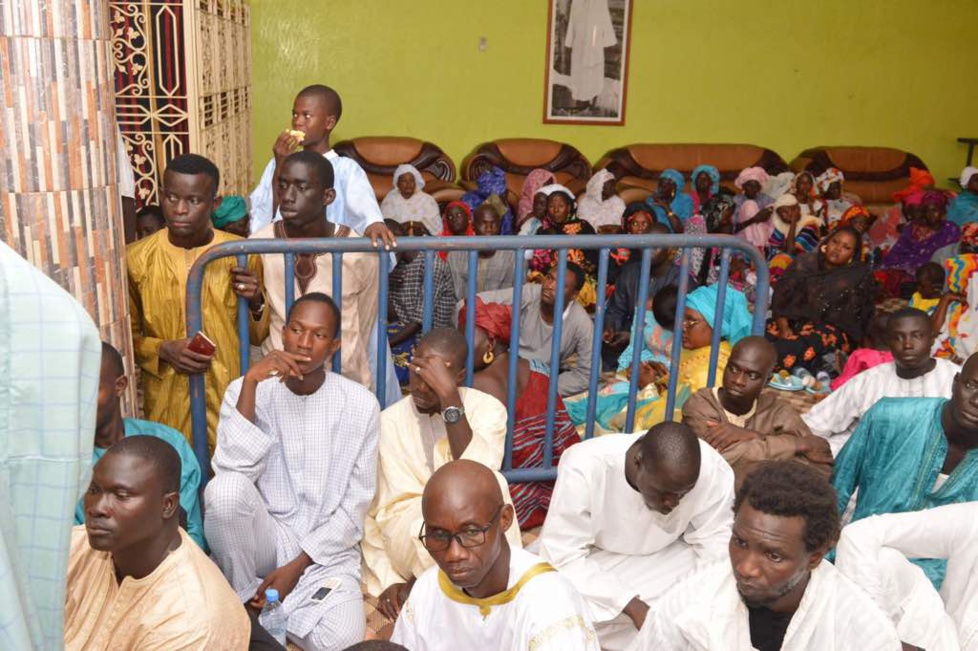 Les premières images du khalife de Serigne Bara Mbacké et de Serigne Sidy Moukhtar Mbacké , Serigne Moustapha Mbacké