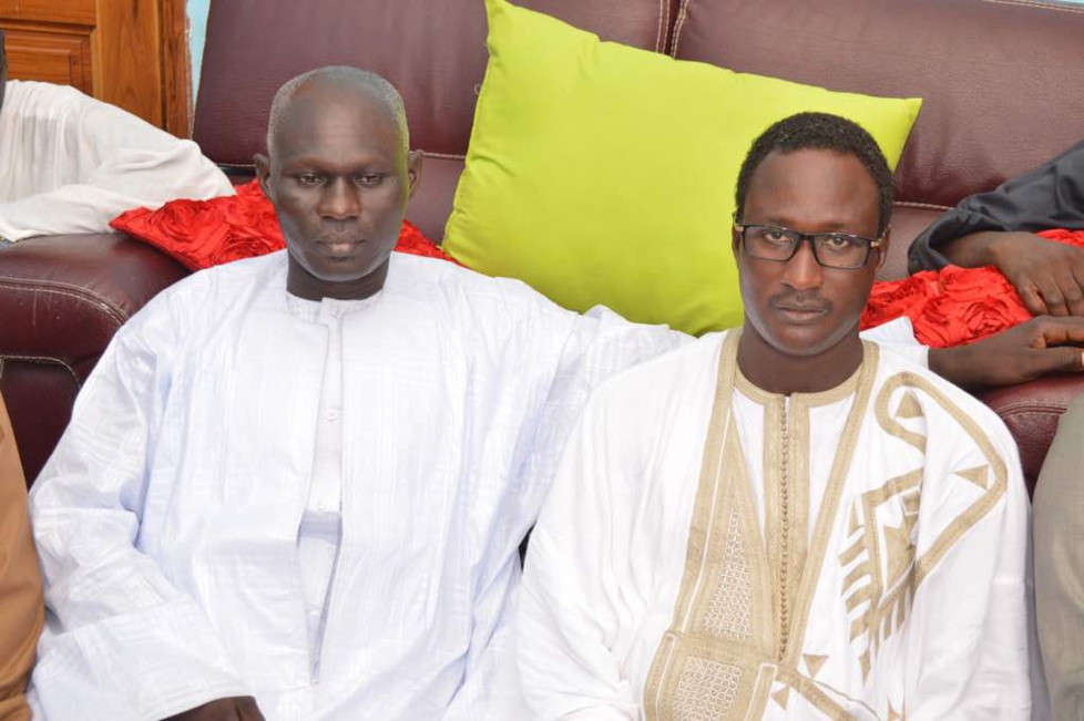 Les premières images du khalife de Serigne Bara Mbacké et de Serigne Sidy Moukhtar Mbacké , Serigne Moustapha Mbacké