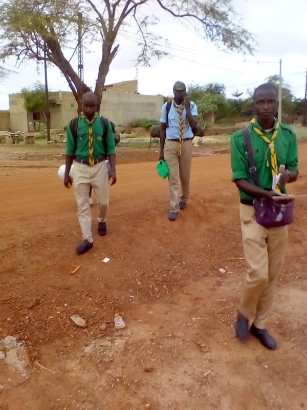 Sébi-Ponty accueille cette année les camps de formation des responsables scouts