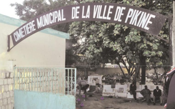 Dernière minute : Le cimetière musulman de Pikine, inondé