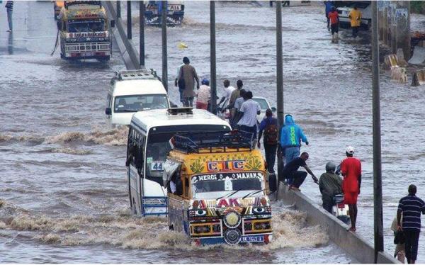 Météo: Dakar et ses environs risquent d’être inondés dans les prochaines 24 heures
