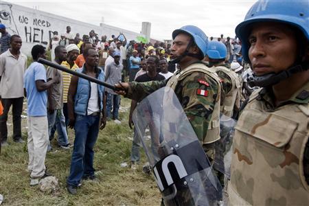 Haïti : le choléra serait parti d'un camp de Casques bleus