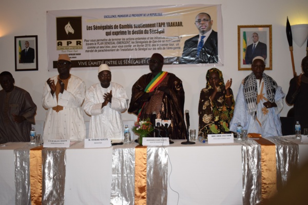 Présidentielle 2019 : Les Sénégalais de la Gambie très motivés pour parrainer le Président Macky Sall.