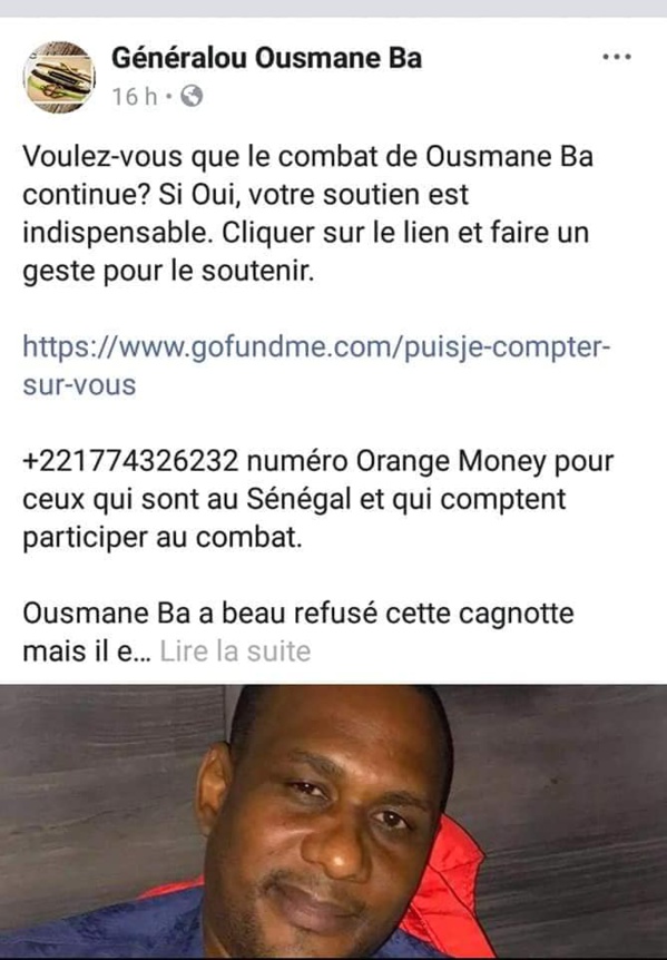 Voici Pourquoi Ousmane Ba a arrété ses lives ? Voici Pourquoi Ousmane Ba a arrété ses lives ?