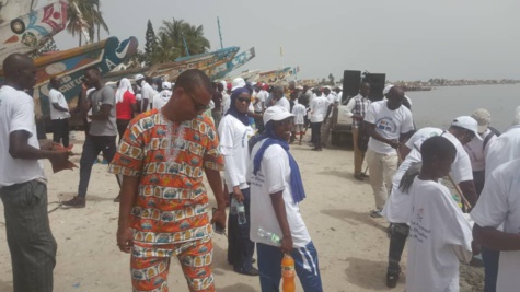 Photos du Set Sétal à la Baie de Hann organisé par l'Onas 