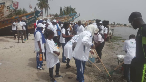 Photos du Set Sétal à la Baie de Hann organisé par l'Onas 