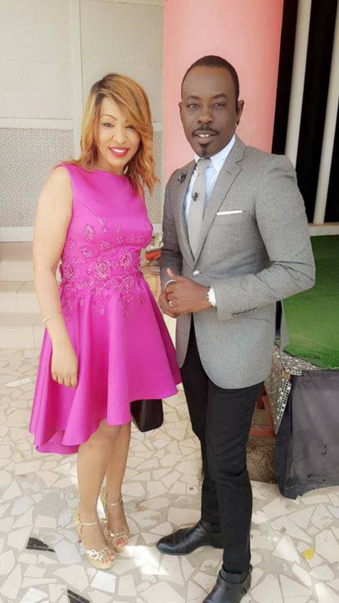Photos : Viviane Mame Diarra et son son frère, Dj Boubs