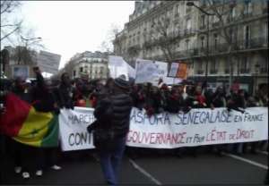 Senegal - France : La diaspora dit NON à Wade et à la mal gouvernance