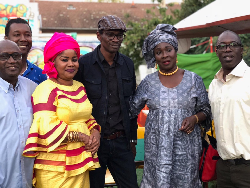 Les images de la rencontre avec Mme Ndèye Nar Thiam de Genève "Le Partage Guestou Diaspora" au 3,rue Émile Dunière à Villeurbanne