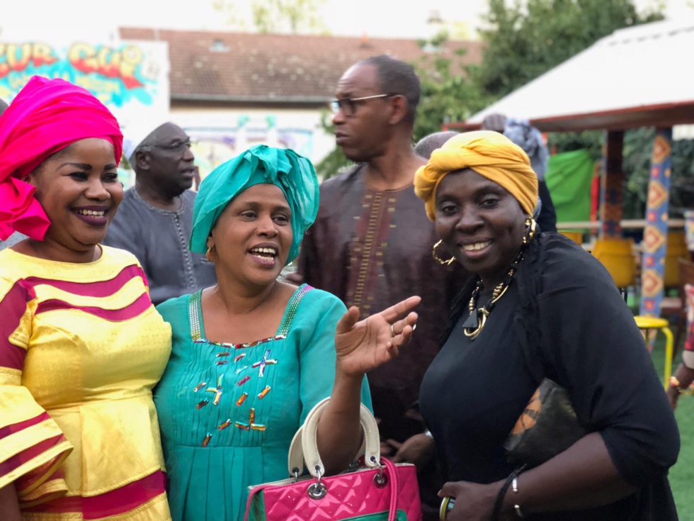 Les images de la rencontre avec Mme Ndèye Nar Thiam de Genève "Le Partage Guestou Diaspora" au 3,rue Émile Dunière à Villeurbanne