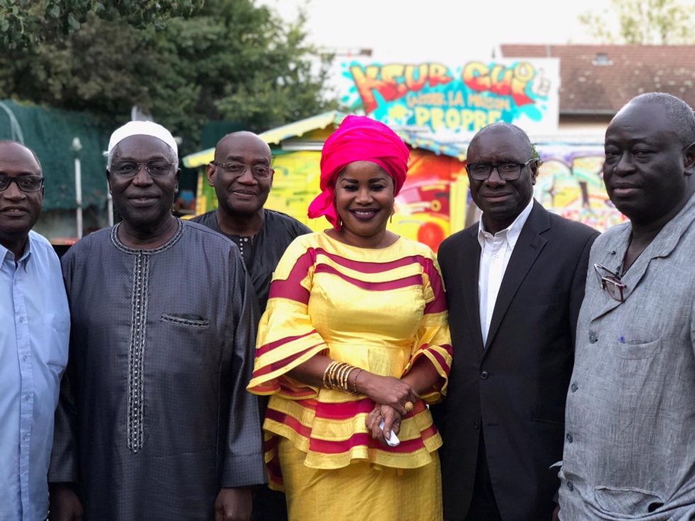 Les images de la rencontre avec Mme Ndèye Nar Thiam de Genève "Le Partage Guestou Diaspora" au 3,rue Émile Dunière à Villeurbanne